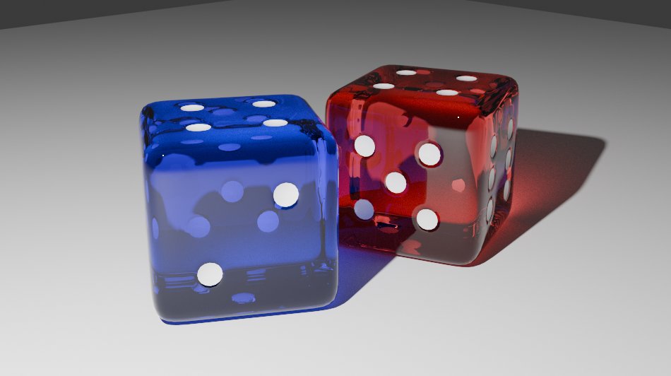 clear dice